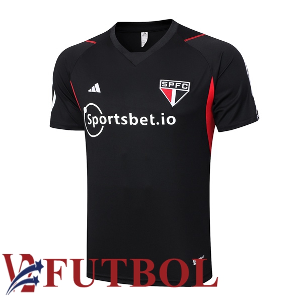 The Official Nuevas Camiseta Entrenamiento Sao Paulo Fc Negro