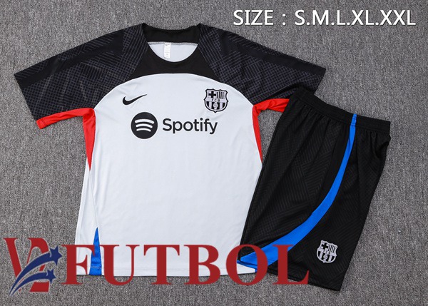 Como Comprar Camiseta Entrenamiento FC Barcelona Cortos Gris 2023