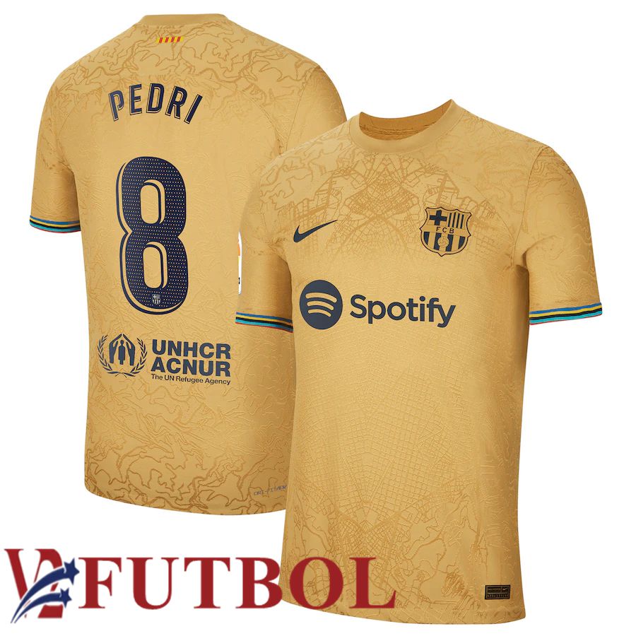 Comprar Replicas Camisetas Futbol FC Barcelona (Pedri 8) Segunda 2022/ ...